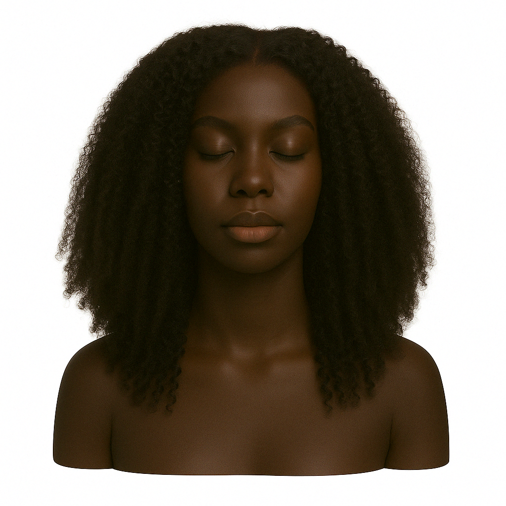 Afro Kinky 4x4 Transparent Closure Wig