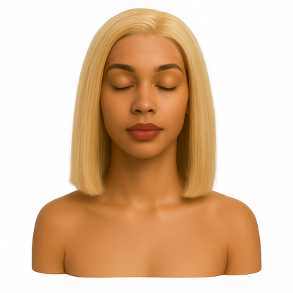 Blonde Straight Bob Wig