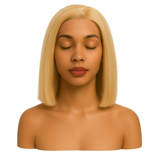 Blonde Straight Bob Wig